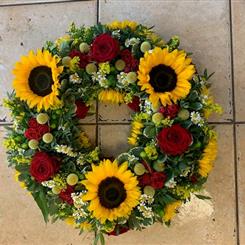 Sunflower Wreath