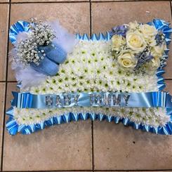 Baby Blue Pillow 