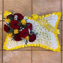 Red &amp; Yellow Pillow 
