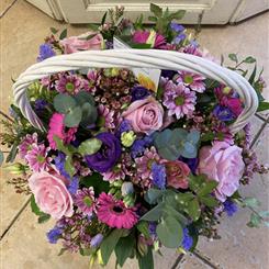 All The Pinks Basket 