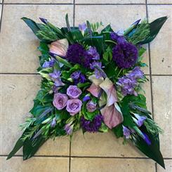 Contemporary Lilac Cushion 